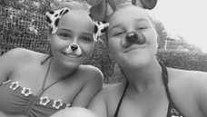 Photo souvenir avec Léane